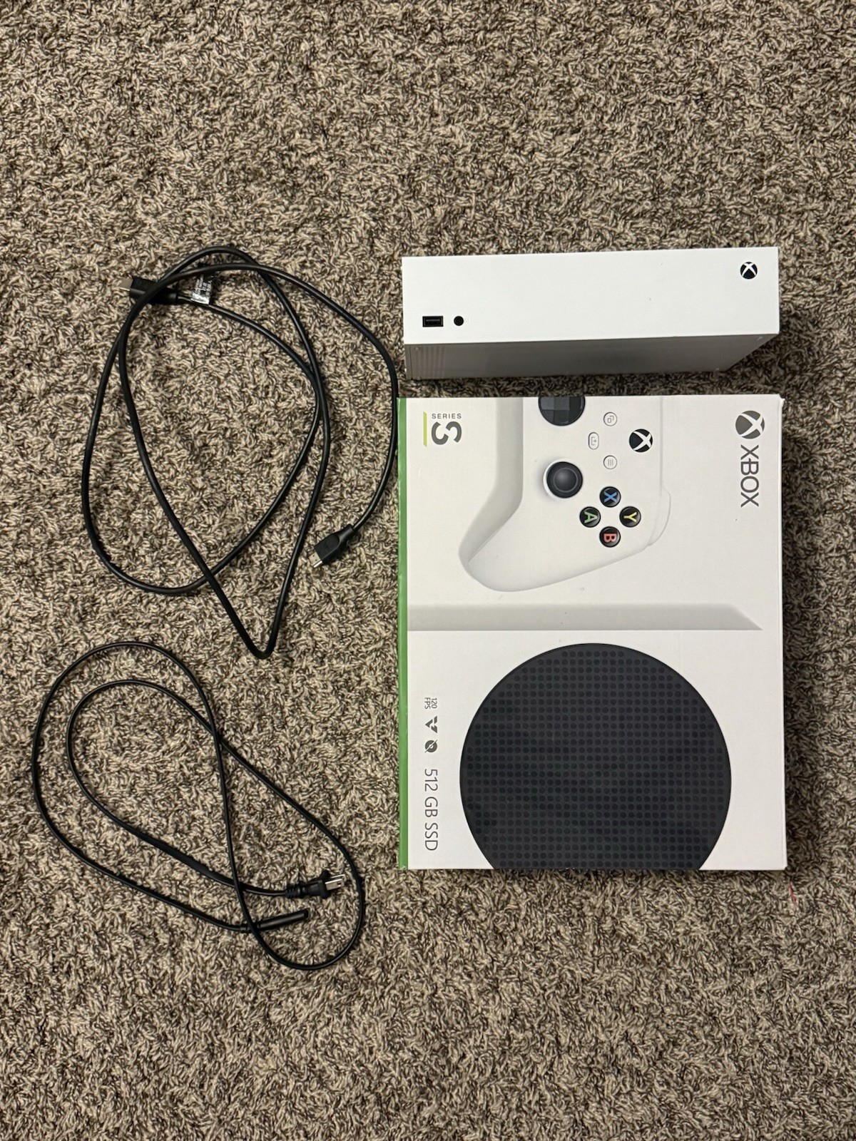 Microsoft Xbox Series S 512 GB Home Console White/Black HDMI USB-A.