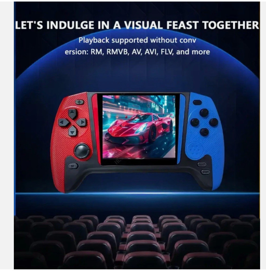 Portable Gaming Retro Console – 3.5″ IPS Screen – 64GB 10000+ Games
