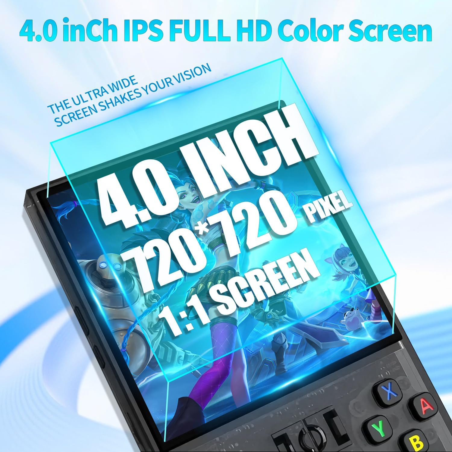 2025 New Upgrade R36MAX Retro Handheld Game Console with 64G Built-In 18000+ Cla