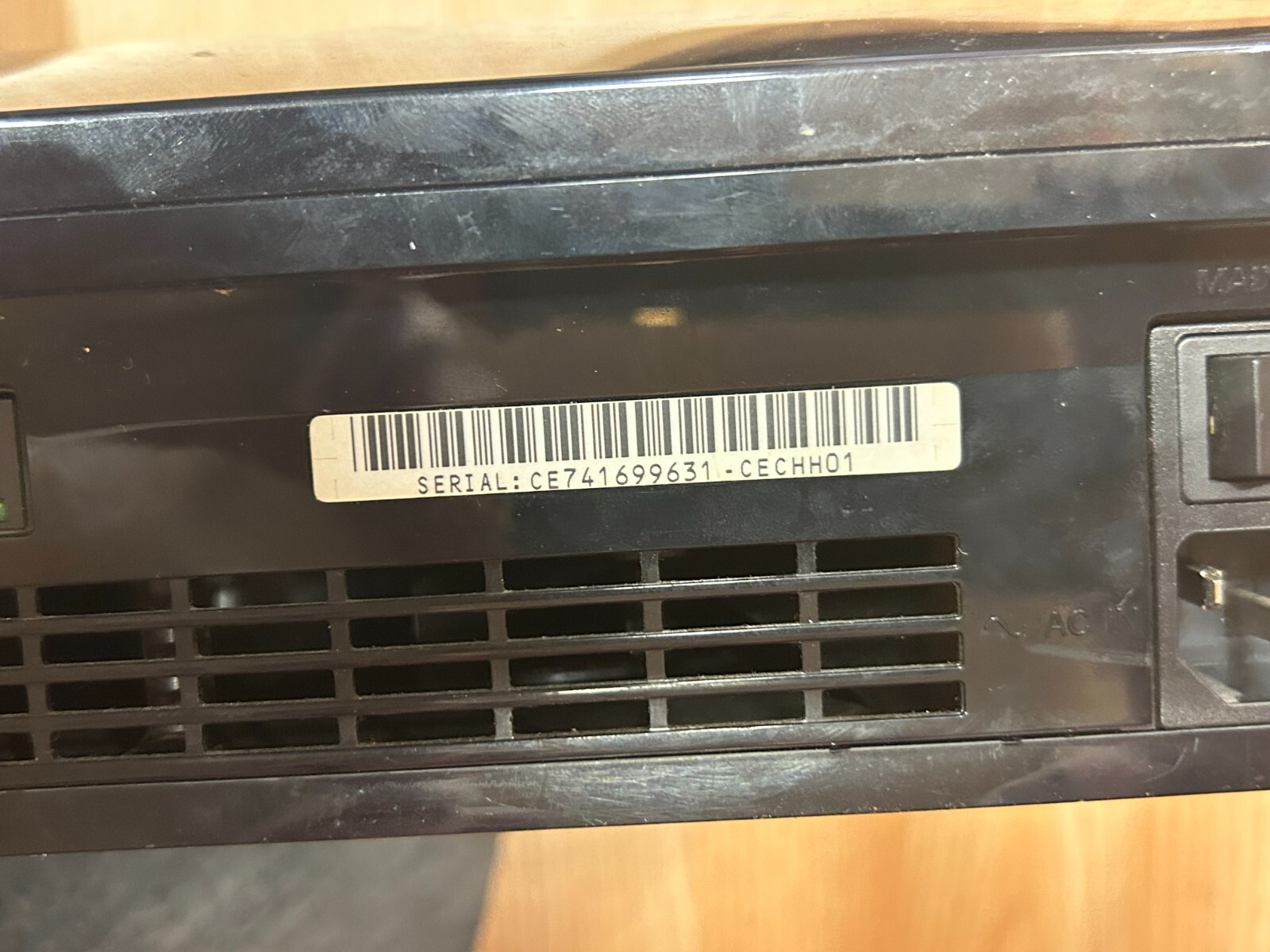Sony Playstation 3 Black – FOR PARTS / NOT WORKING