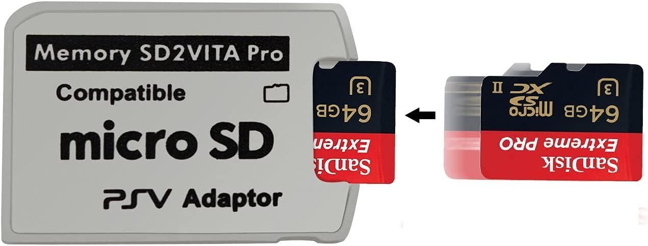 SD2Vita 5.0 + 256GB MicroSD for PS Vita 1000/2000 PSTV FW 3.60 Ultimate Set