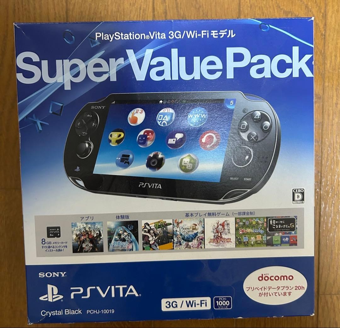 PSVITA Sony Playstation Vita 3G/Wi-Fi Main Unit Svp Japan