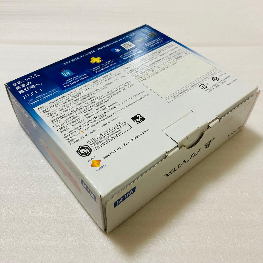 Sony PS Vita Slim PCH-2000 ZA19 Light Pink White Console Boxed Tested Japan F/S
