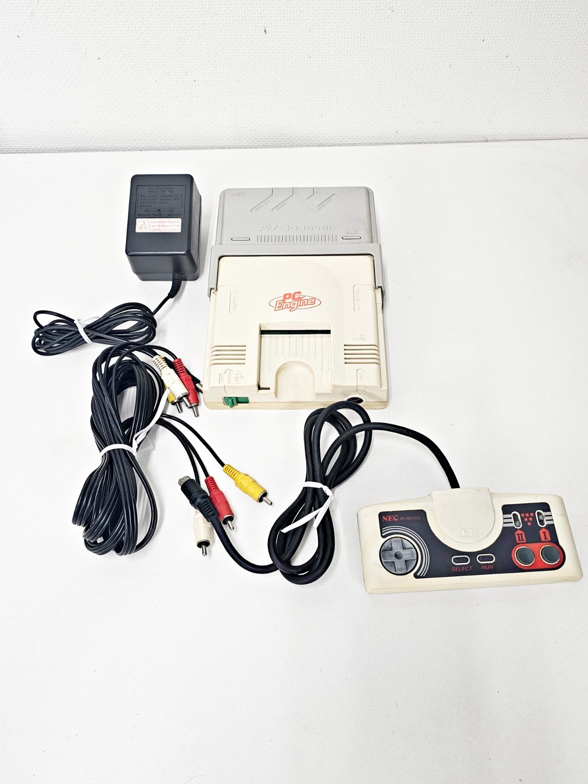 NEC PC Engine Console & AV Booster Set Japan