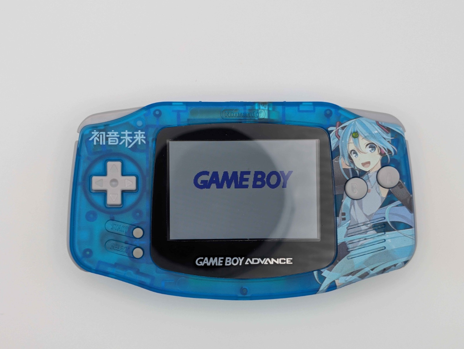 Game Boy Advance (GBA) – Reshell Hatsune Miku Theme – IPS Backlit Screen