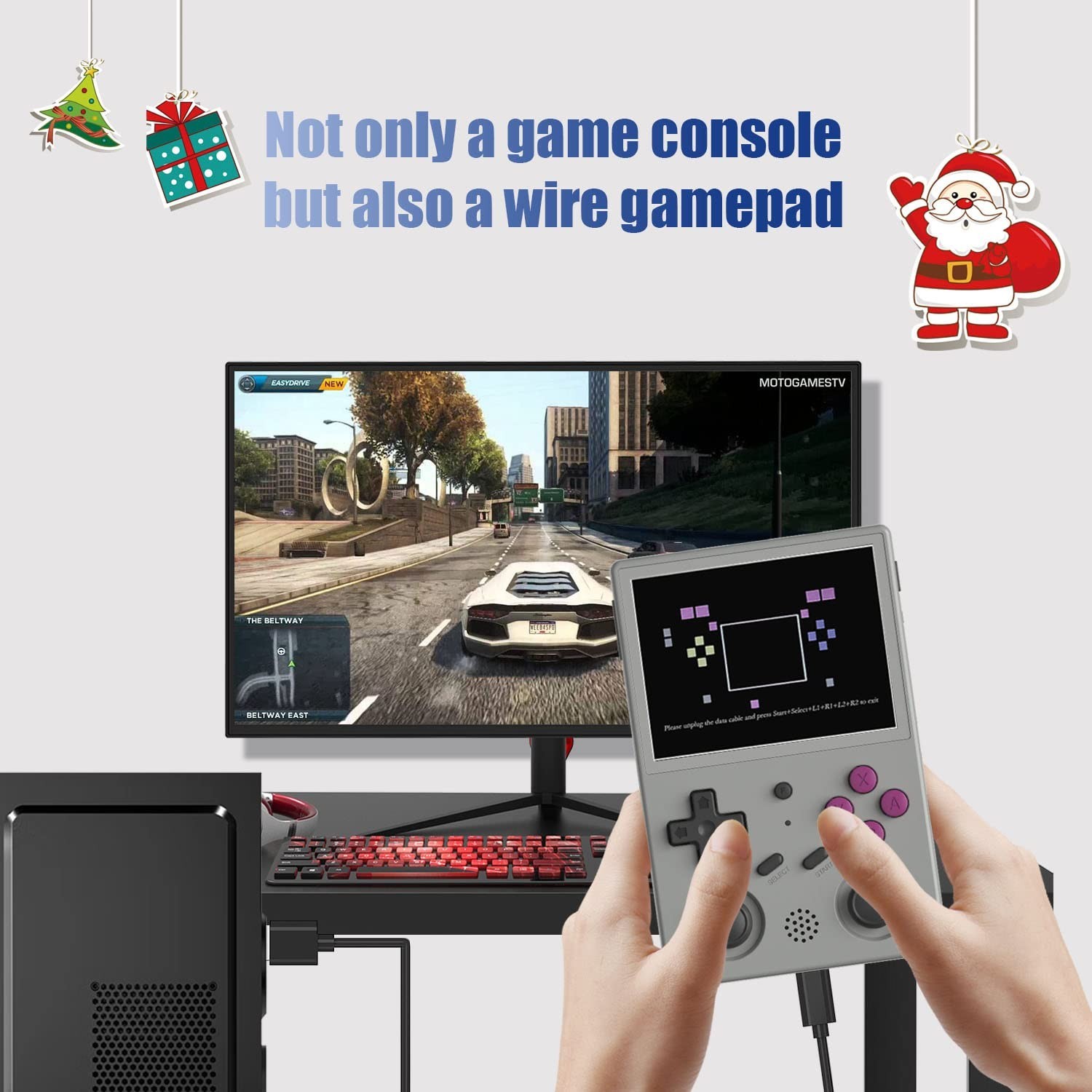 Retro Handheld Game Linux System RG3566 3.5 inch IPS Screen,RG353VS with 64G …