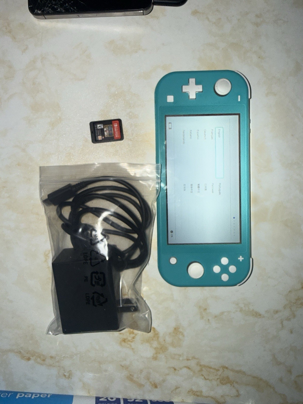 Nintendo Switch Lite 32 GB Blue Handheld Console Wi-Fi 720p Region Free 2020