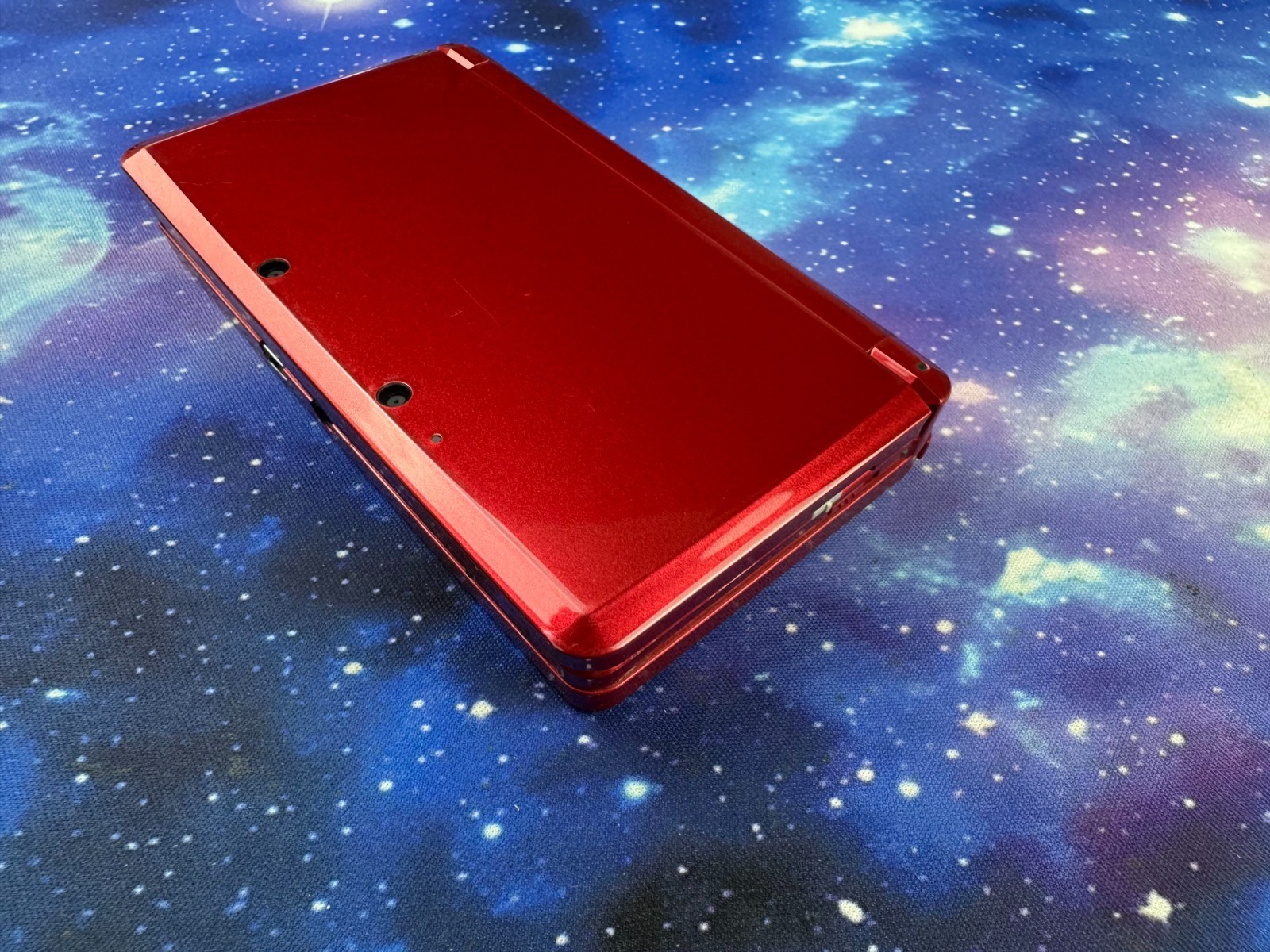 USB INBUILT CAPTURE CARD Metallic Red Original Nintendo 3DS Console REGFREE