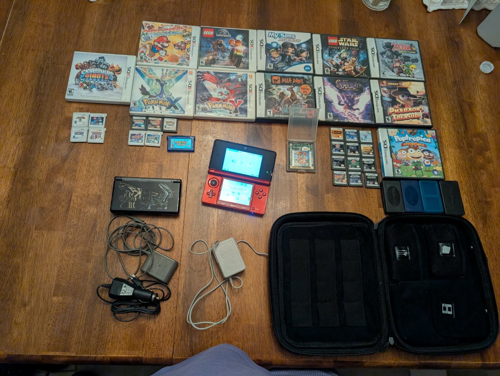 RARE Pokémon Diamond Pearl Dialga Palkia DS Lite Handheld System Console- READ!!