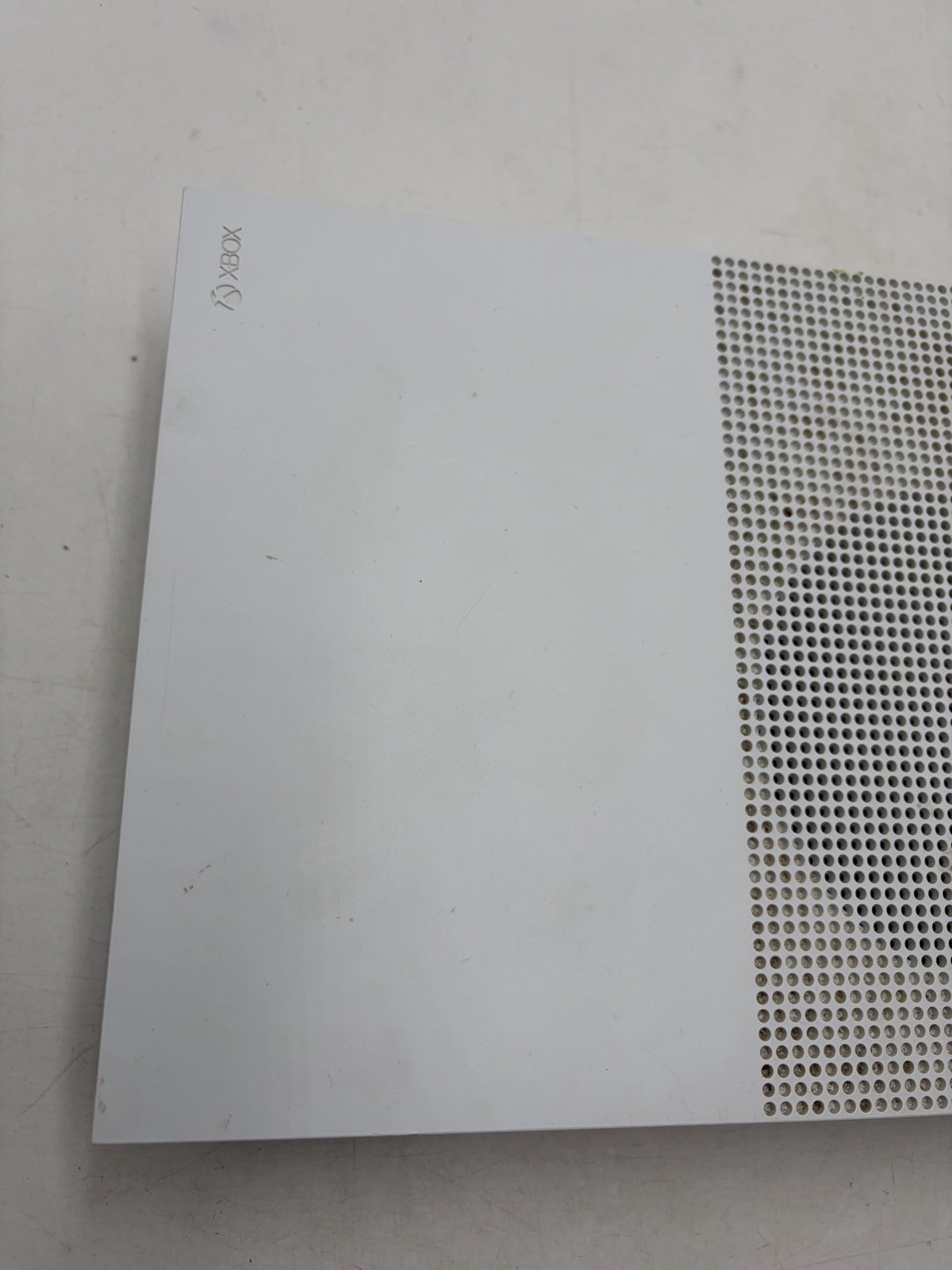 Xbox One S White Console System NO VIDEO Bad HDMI For Parts Not Working