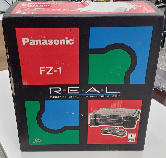 Panasonic FZ-1 3DO REAL Console Interactive Multiplayer 1994 32bit game machine