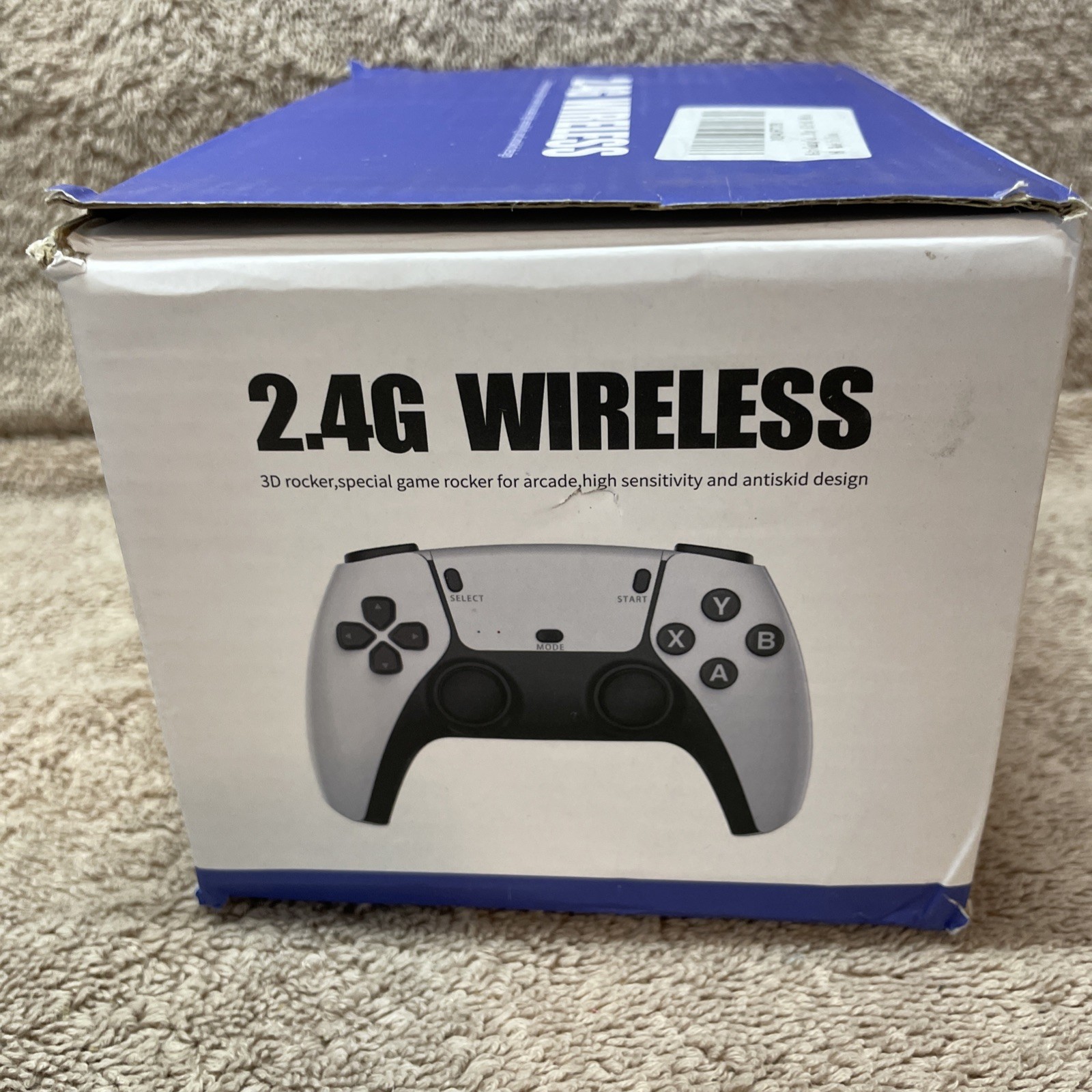 SJGAM M15 Plus Retro Video Game Console White 4K HDMI 2.4G Wireless Controllers