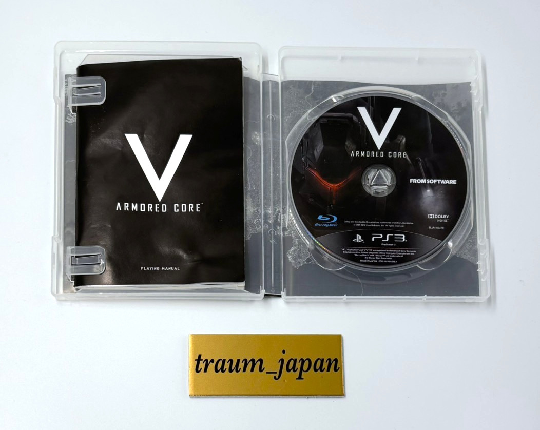 PS3 Armored Core 4 5 Verdict Day Set of 3 Tested Games