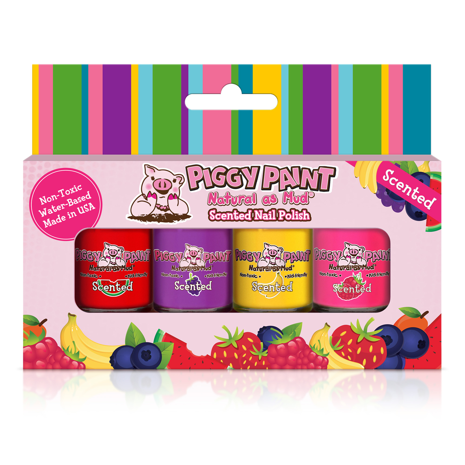 Piggy Paint Silly Unicorns Kid Friendly and Low Odor (7.4 ml)
