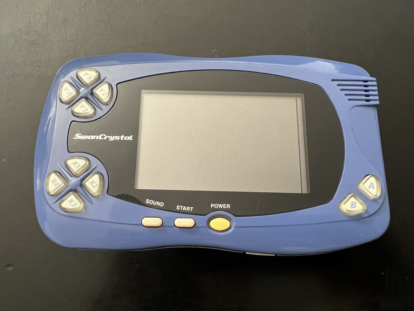 Wonder Swan Crystal Blue Violet. CIB. Includes manual, inserts. Great Condition!