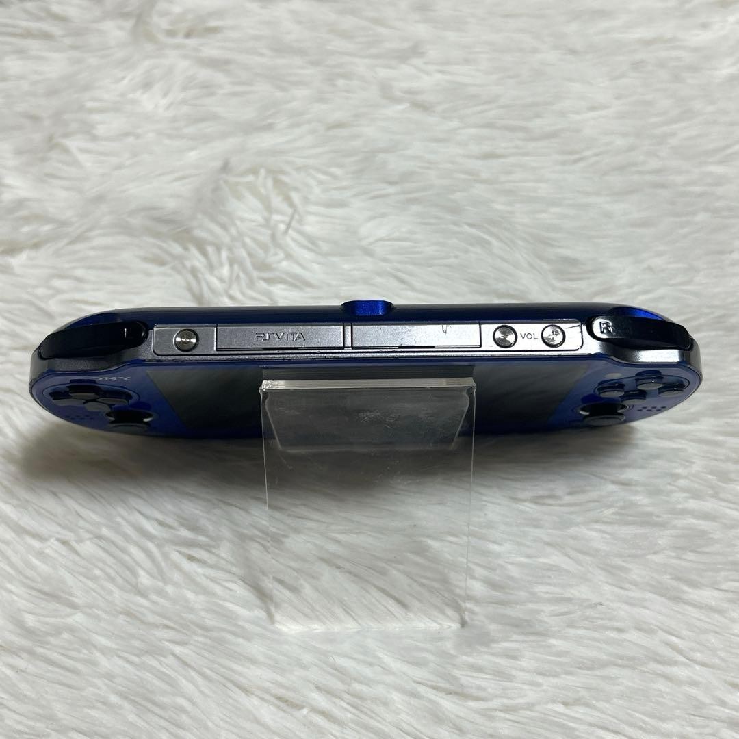Excellent SONY PS Vita PCH-1000 Console Sapphire Blue Tested