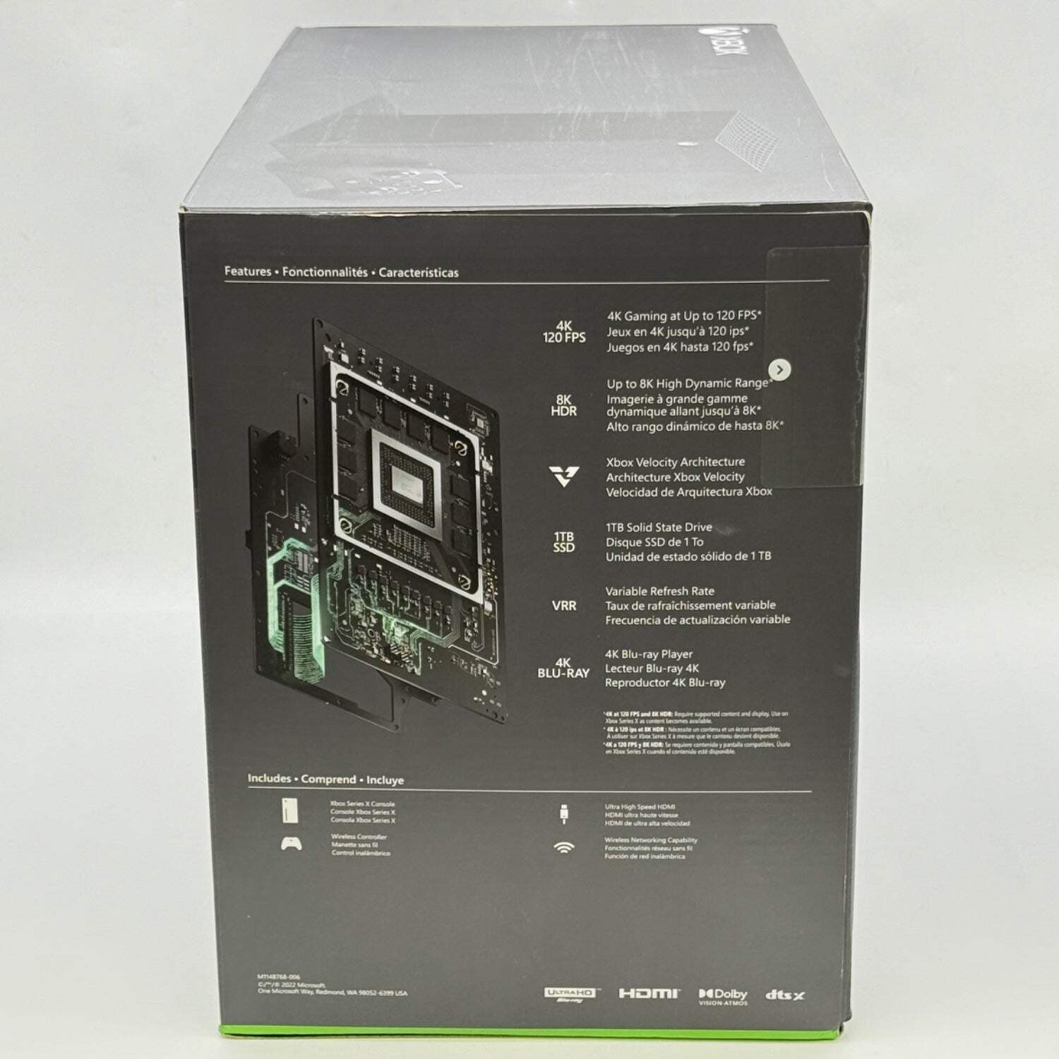 New Microsoft Xbox Series X 1TB Console Gaming System Carbon Black 1882