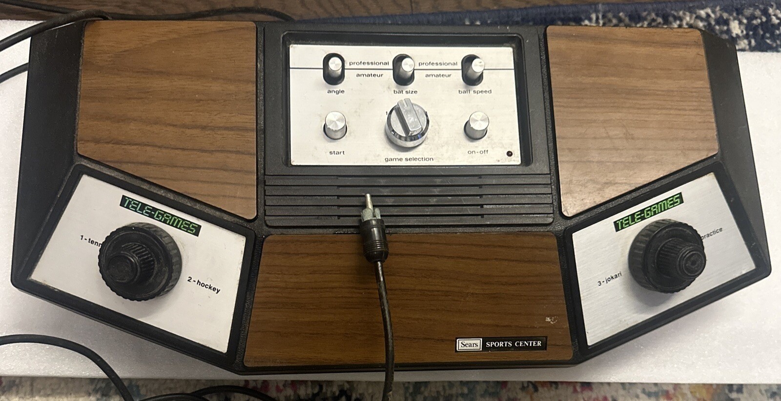 Vintage Sears 362.997310 Sports Center Tele-Games Video Game Console PARTS ONLY