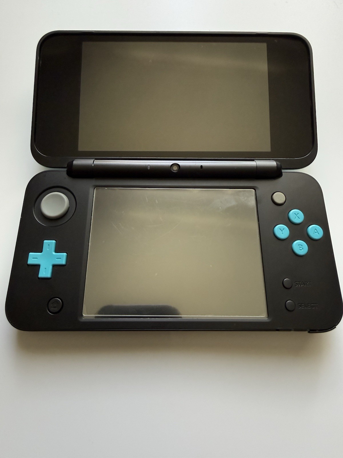 Nintendo 2DS XL LL Black x Turquoise English Region Free 64GB Charger