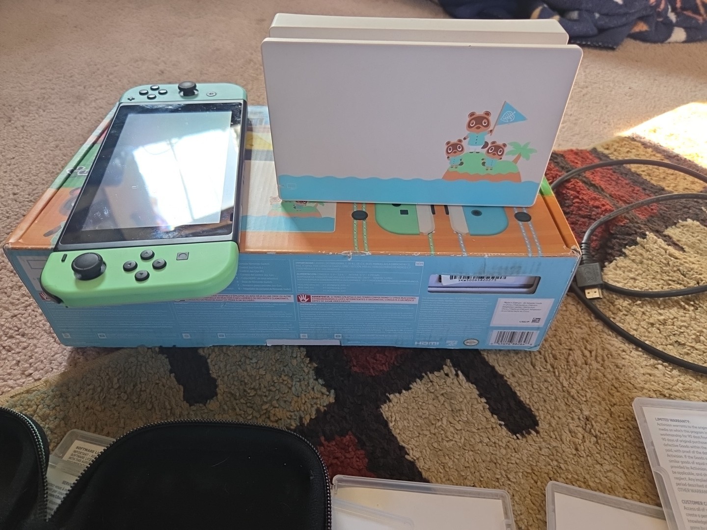 Nintendo Switch HAC-001(-01) Animal Crossing:New Horizon SpecialEdition 13 Games