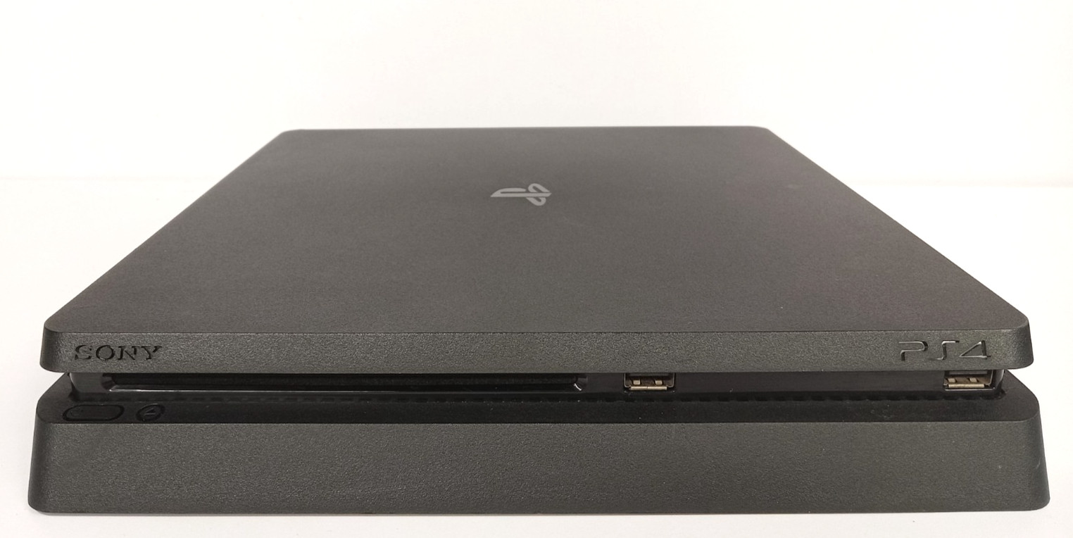 Sony PlayStation 4 PS4 Slim 500GB Console + Cables (CUH-2015A, 2016) *LOW FW #23