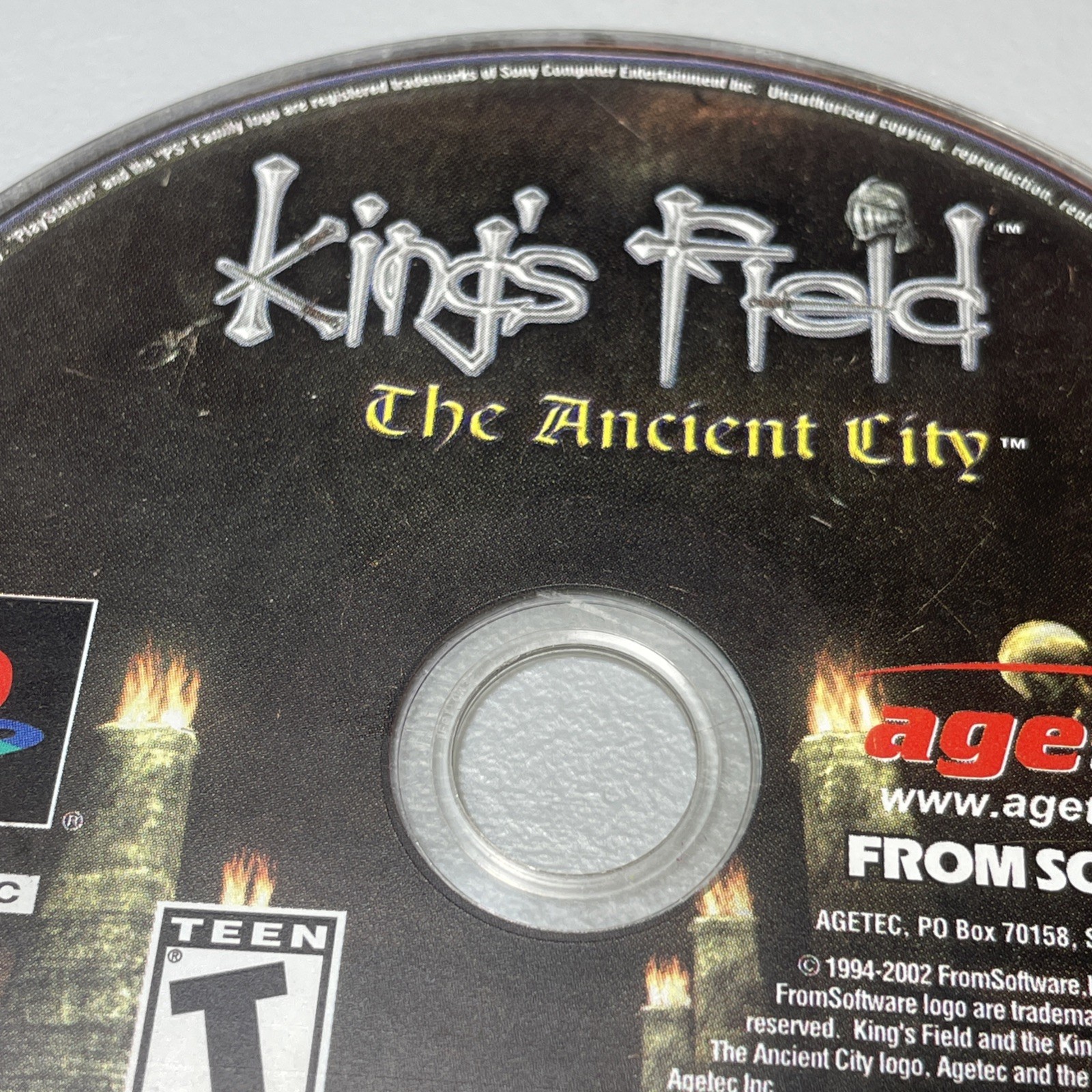 Kings Field: The Ancient City (Sony PlayStation 2, 2002) PS2 DISC ONLY Tested