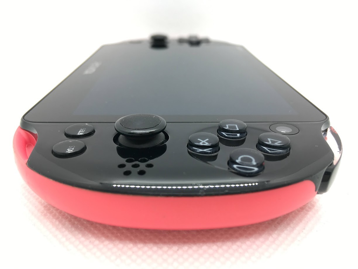 [Read/Exc] Sony PS Vita Pink/Black PCH-2000 ZA15 Slim Console Wi-fi w/Box