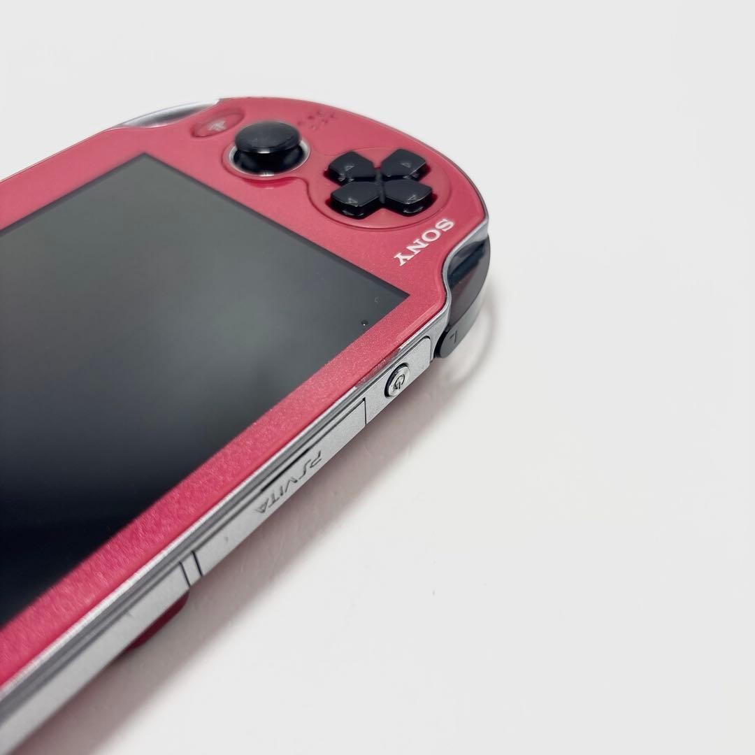 Excellent Condition SONY PS Vita Console PCH 1000 Cosmic Red