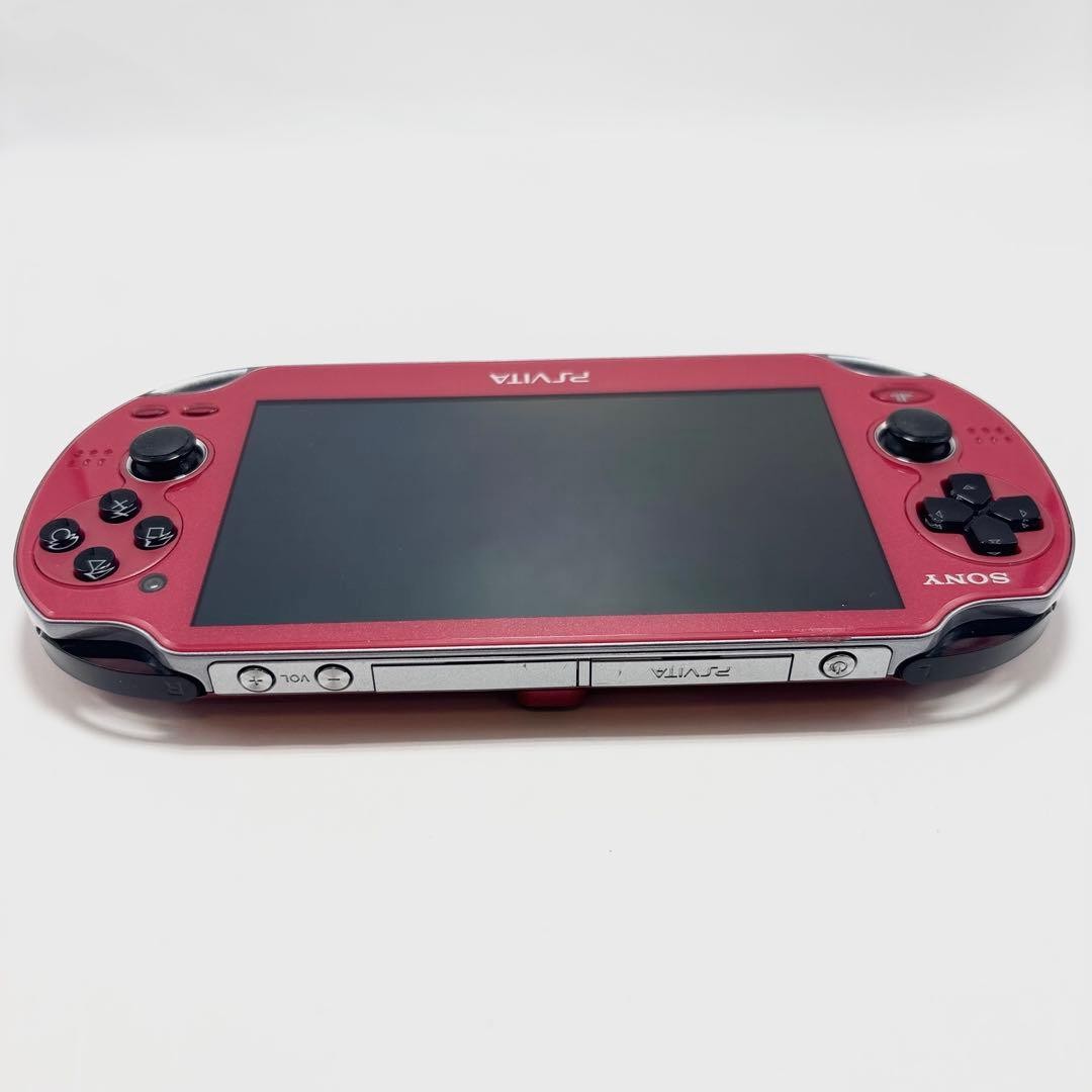 Excellent Condition SONY PS Vita Console PCH 1000 Cosmic Red