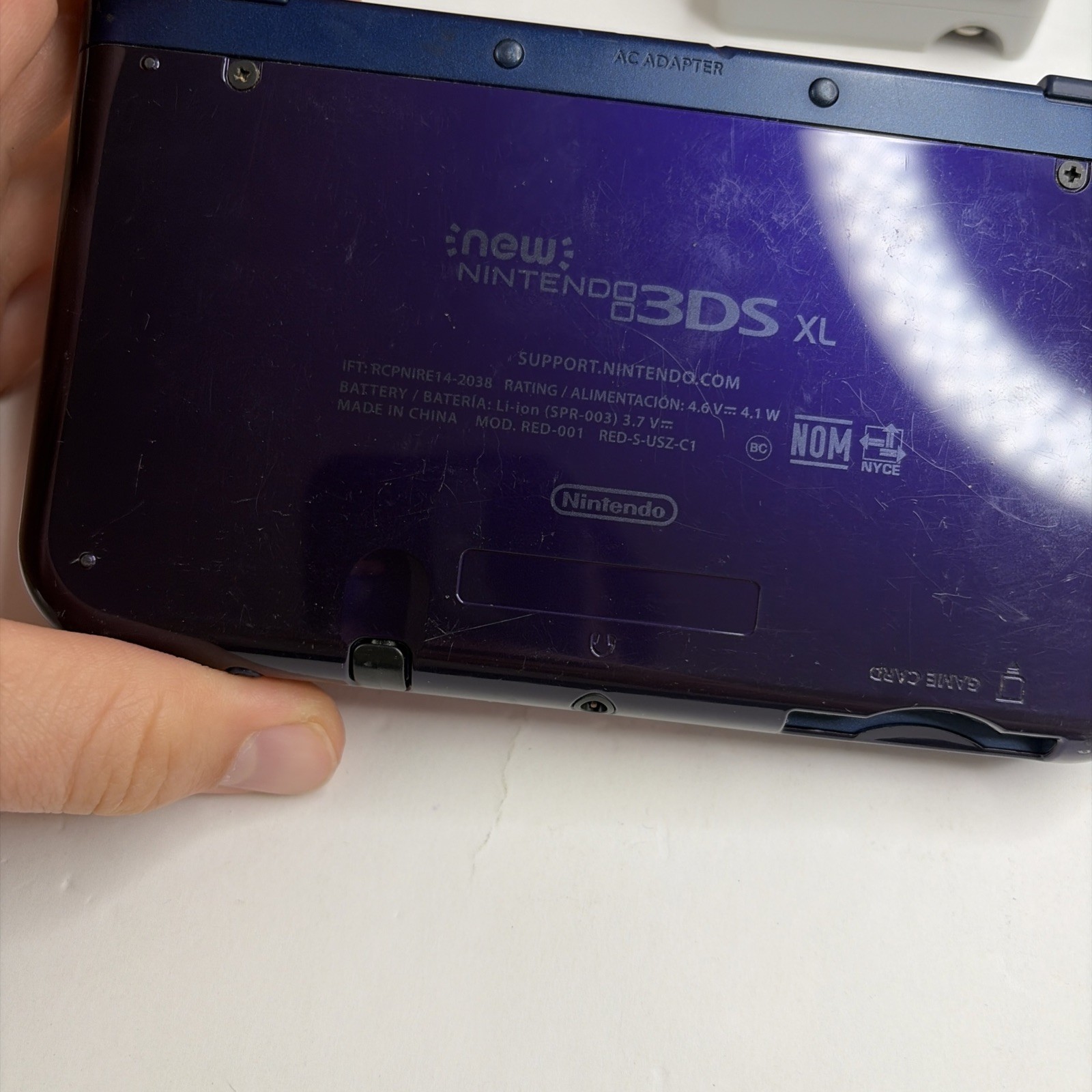 New Nintendo 3DS XL Galaxy Console US Model Tested! W Charger Stylus