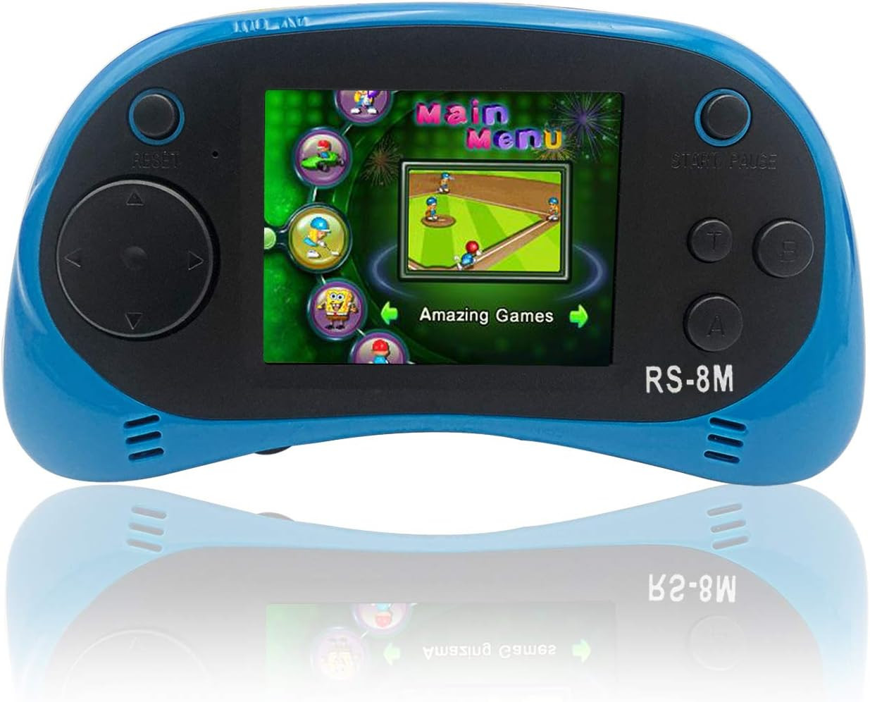 16 Bit Kids Handheld Games Built-In 220 HD Video Games, 2.5 Inch Portable Game P