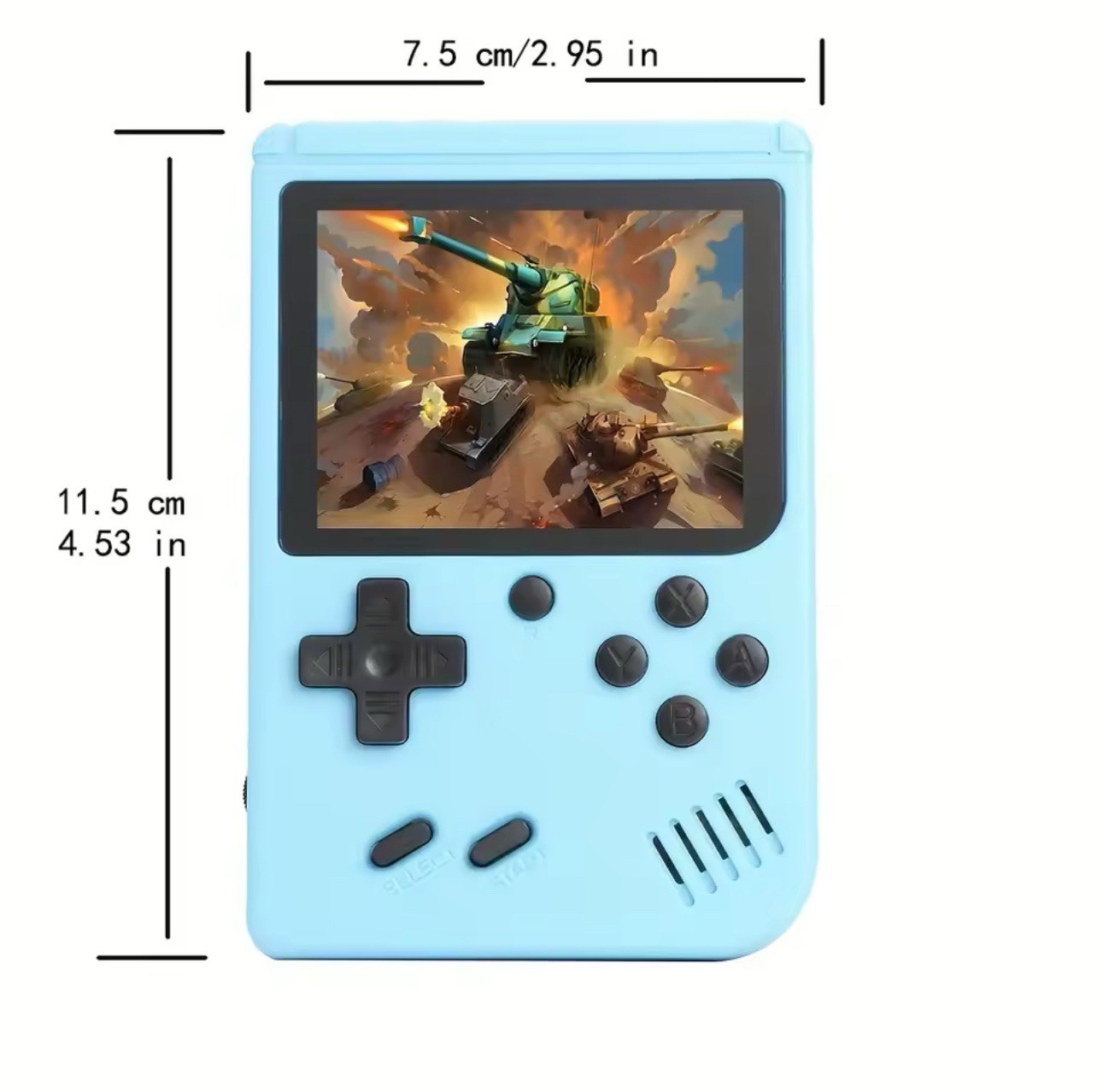 2.4 Inch LCD Screen Retro Video Game Console Built-in 400 Games- Game Console