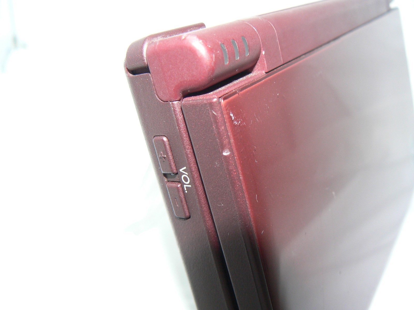 Nintendo DSi LL XL DS Burgundy Wine Red Console Used Tested NTSC-J