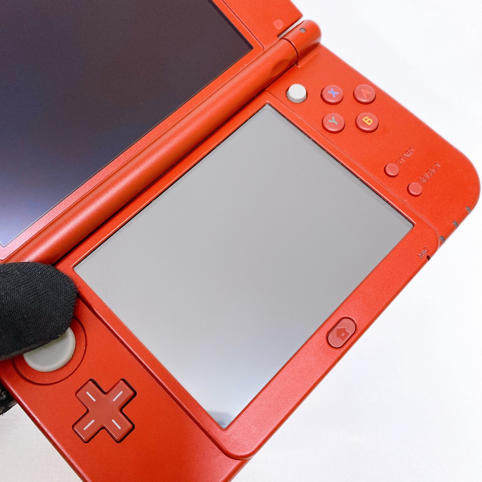 New Nintendo 3DS LL XL Metallic Red Console Stylus Japan Tested Working Rank S