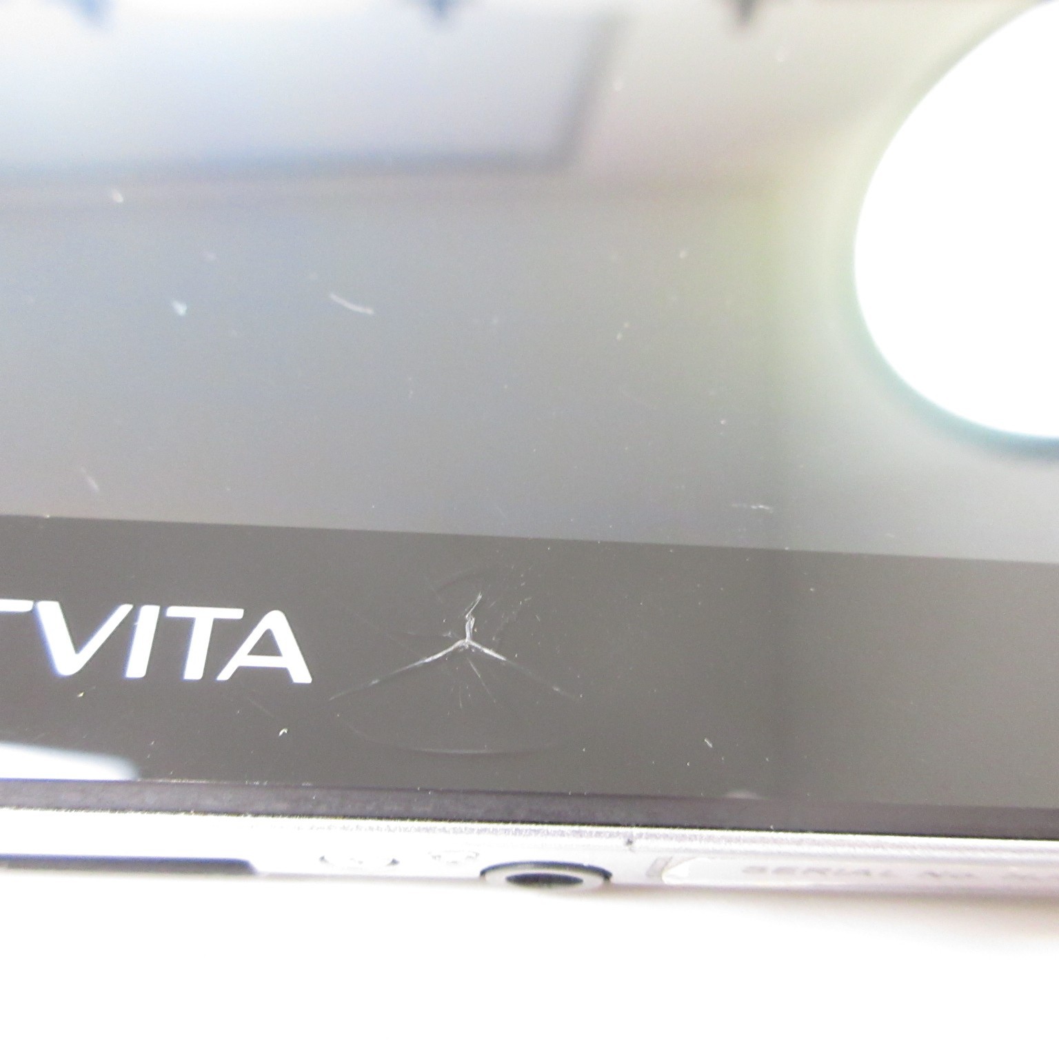 【Very Good】Sony PS Vita PCH-1000 Crystal Black Wi-Fi Model Console only #RET0517