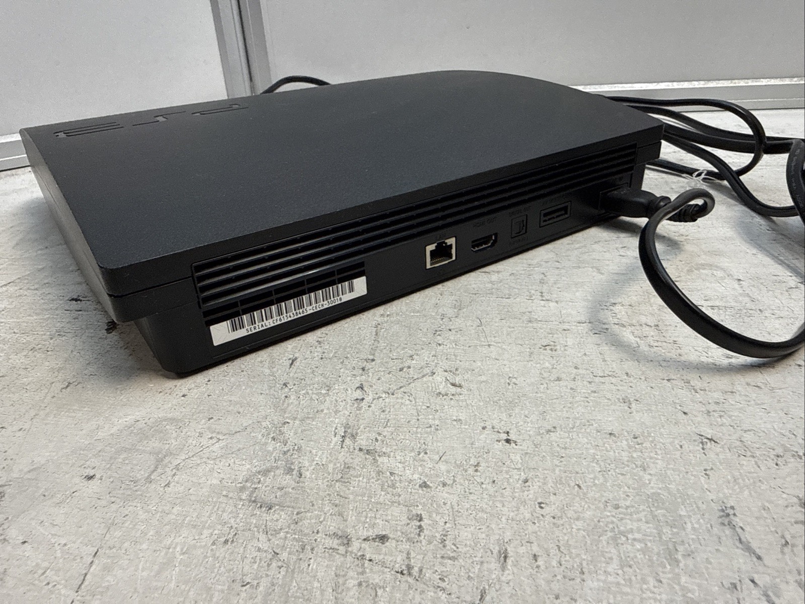 2 Sony PlayStation 3 Slim 120GB Consoles – Black FOR PARTS OR REPAIR