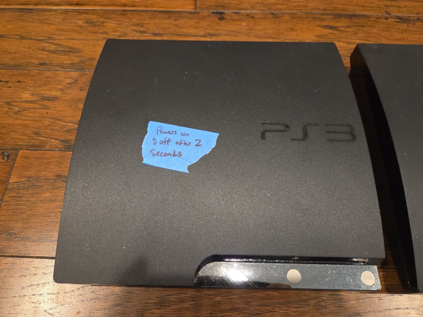Lot Of 2 Broken Sony PlayStation 3 PS3 Slim Consoles For Parts/Repair
