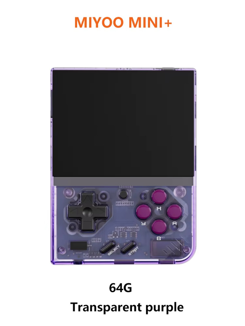 Miyoo Mini plus Portable Retro Handheld Game Console 3.5-Inch IPS HD Screen