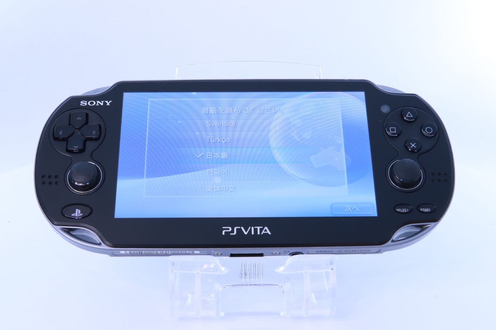 JP Game PS Vita PCH-1100 Black [ Rank：B]