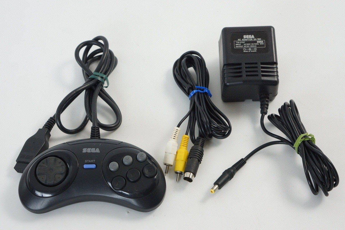 Mega Drive 2 Sega Console HAA-2502 Tested System JAPAN A30338320