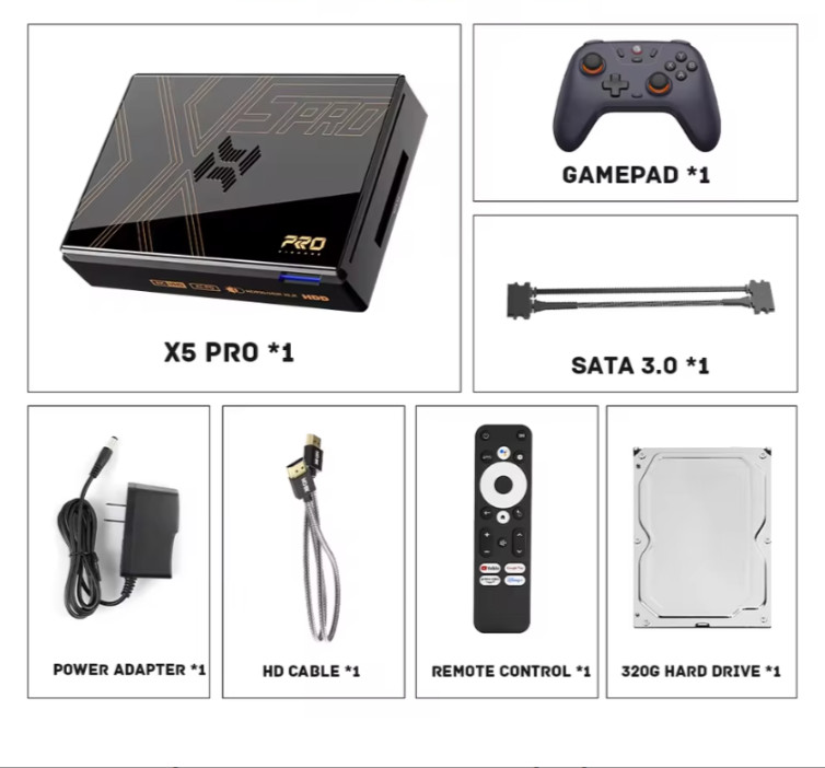 Kinhank Super Console X5 PRO Retro Game Console