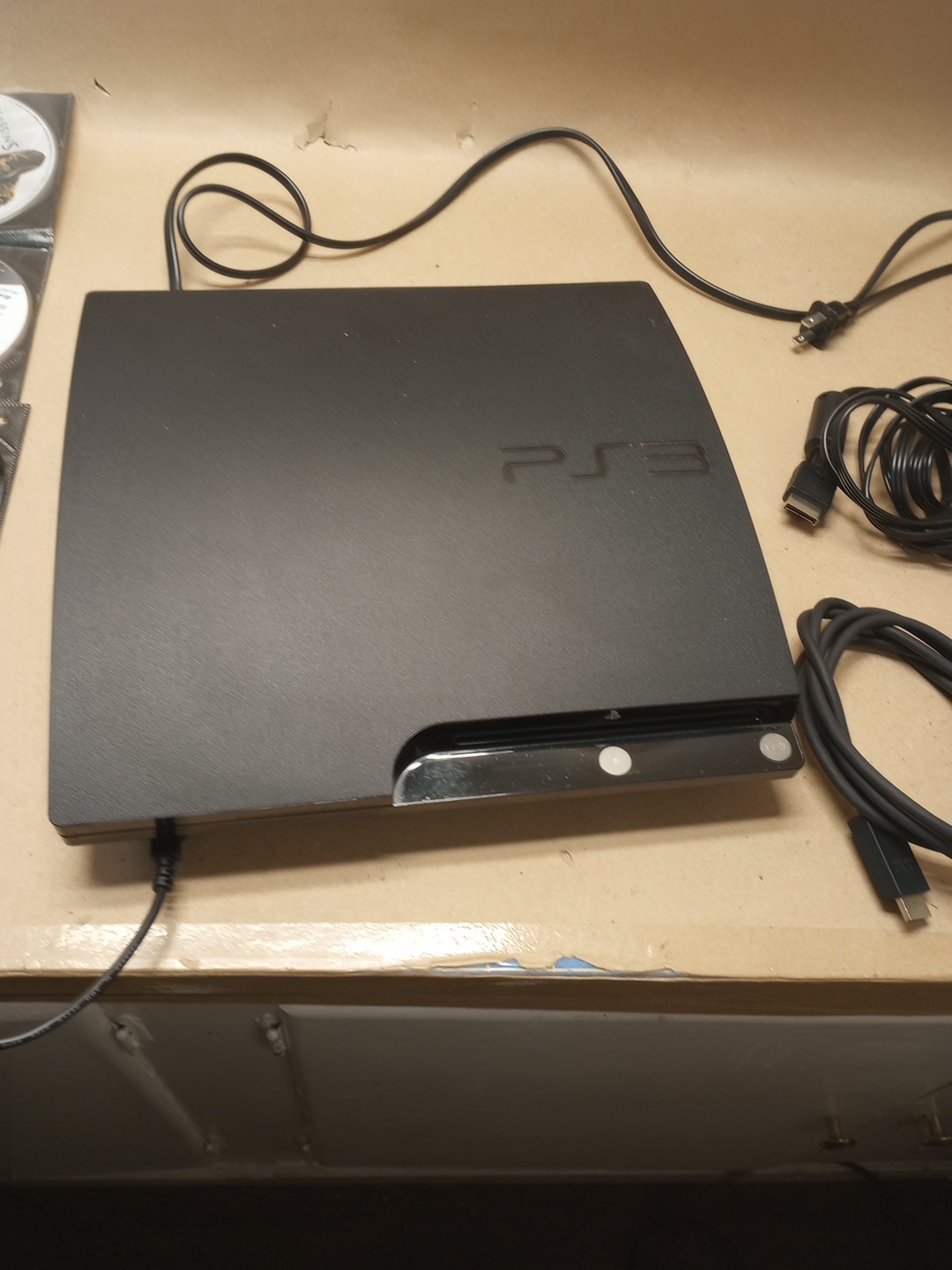 Sony PlayStation 3 – Slim 120GB Black Console with Original Box (CECH- 2001A)