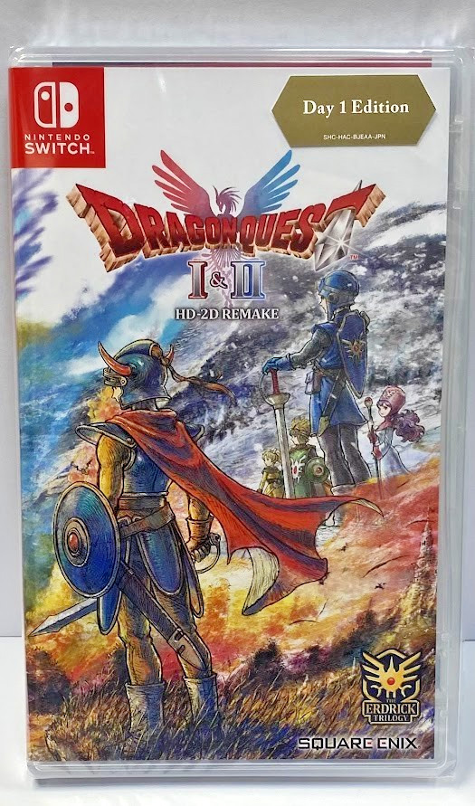 Dragon Quest I & II HD-2D Remake (Multi-Language) + III Switch New Bundle Sealed