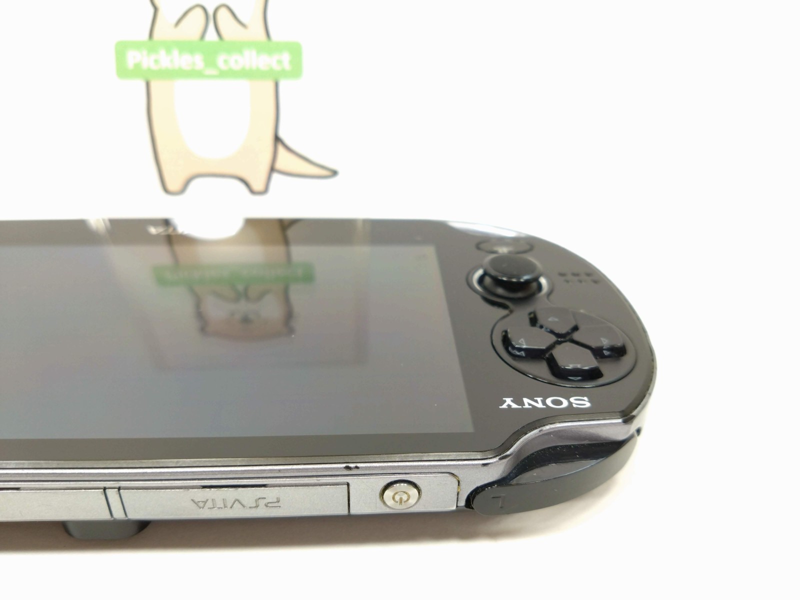 PS Vita Crystal Black PCH 1100 Console w/8GB Wi-Fi PSV Tested Sony 0316E