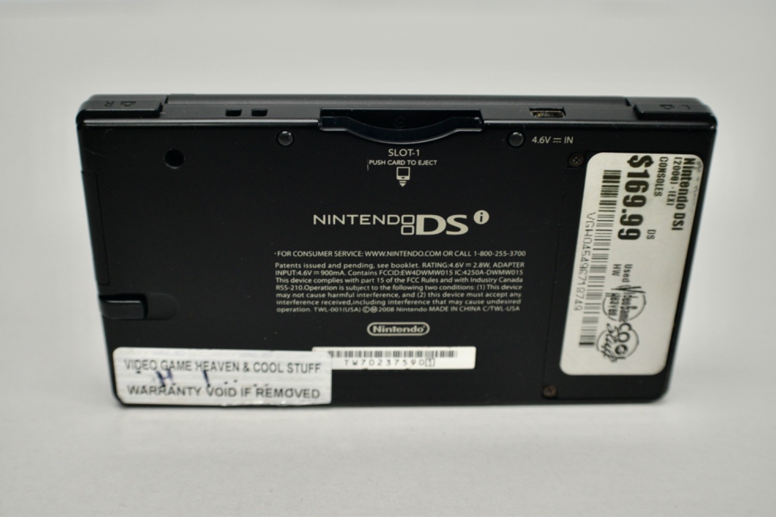 Nintendo DSi Console Black Handheld System