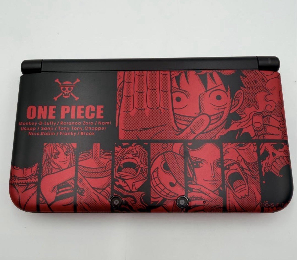Nintendo 3DS LL XL console One Piece Unlimited World R model Luffy Red Free Ship