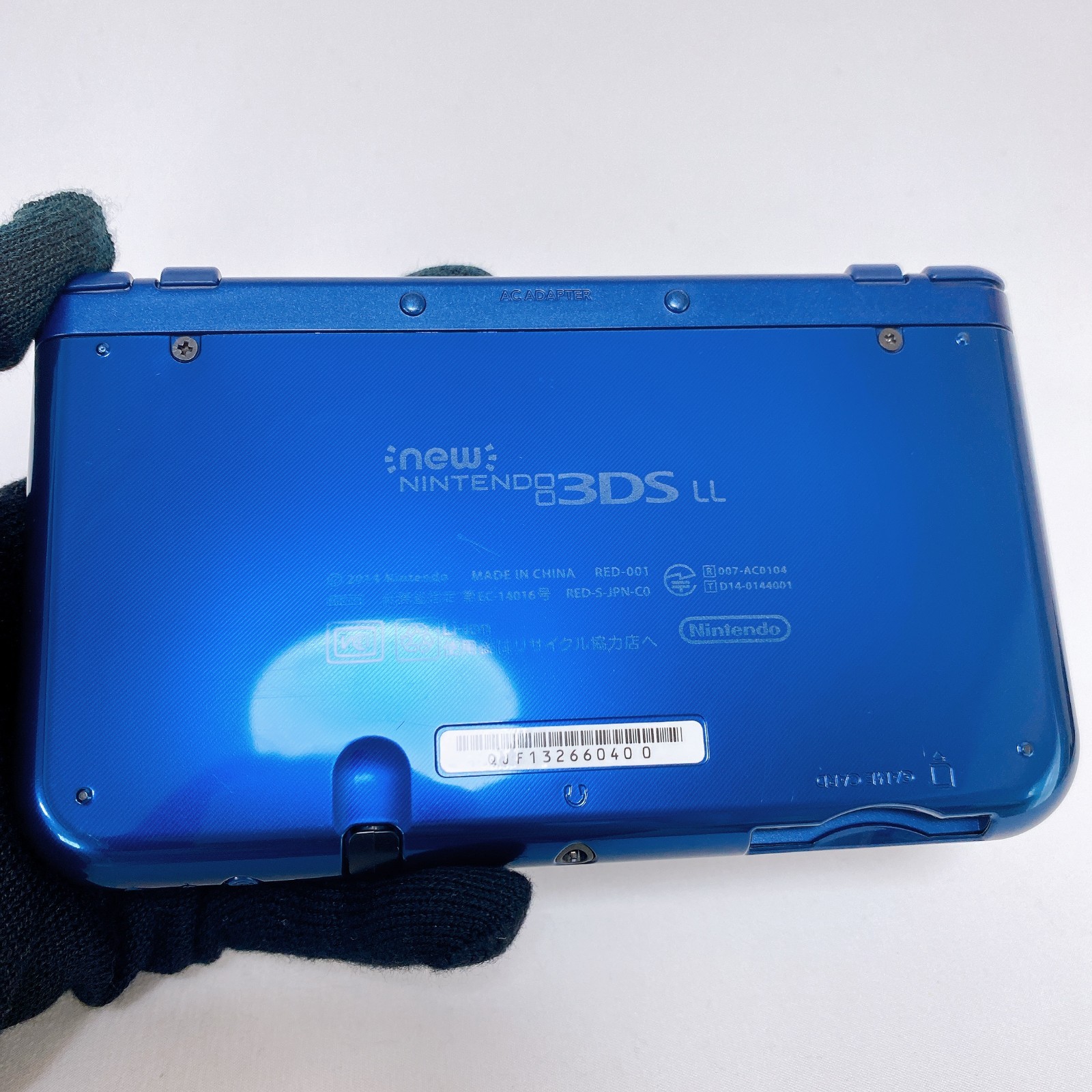 New Nintendo 3DS LL XL Metallic Blue Console Stylus Japan Tested Working Rank S
