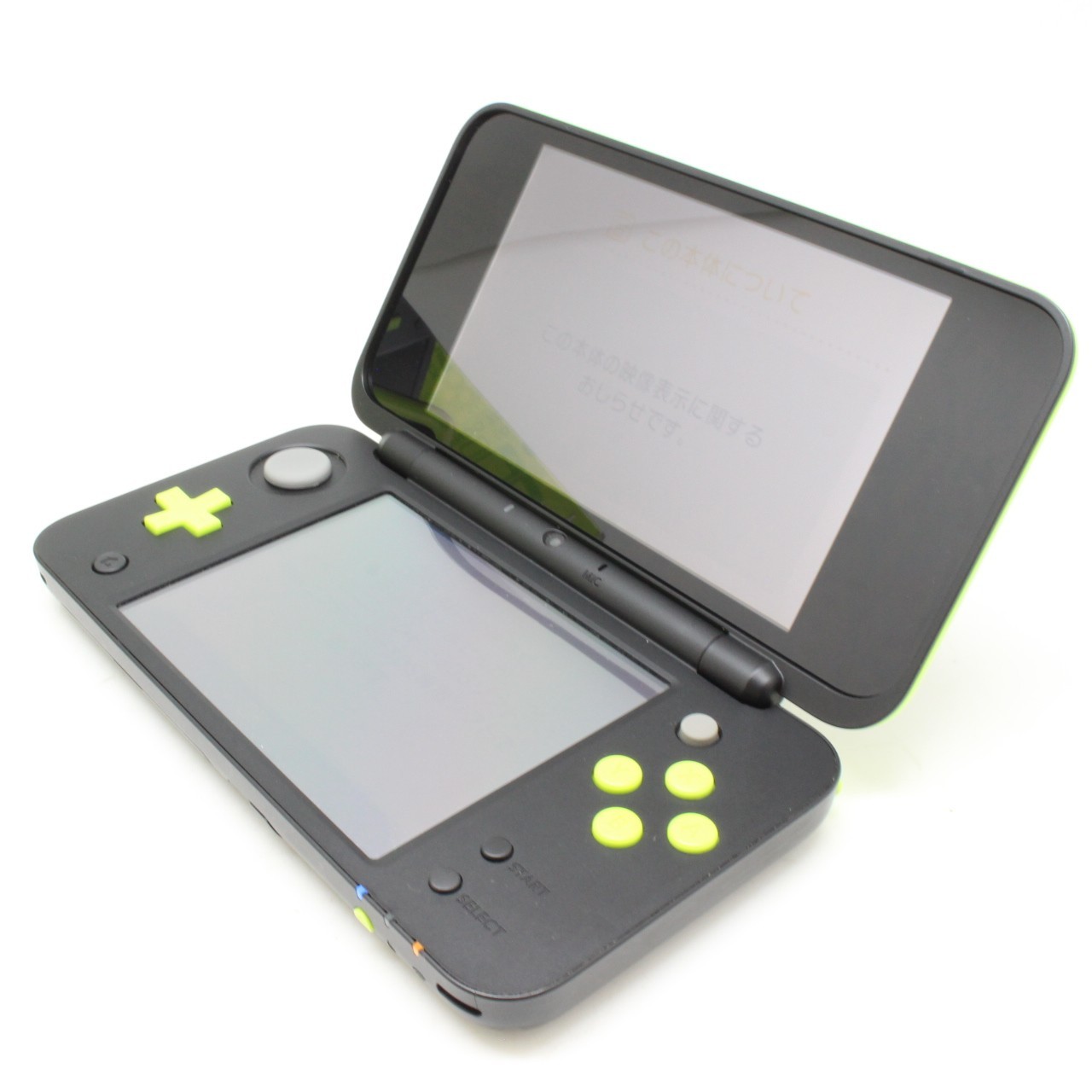 [ NEAR MINT IN BOX ] NINTENDO NEW 2DS XL Black Lime Game Console From Japan 4172