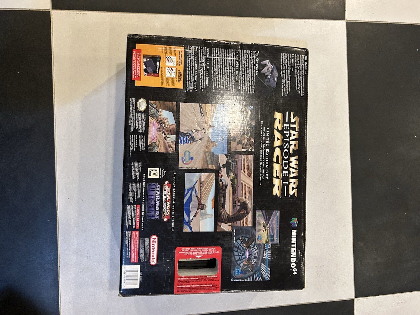 Nintendo 64 Star Wars Episode 1 Racer Limited Edition Set – Excellent Condition!