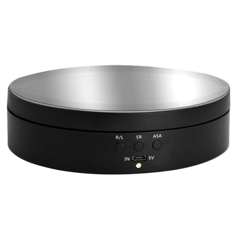 Electric Rotating Display Stand Jewelry Photography 360° Motorized Show Holder